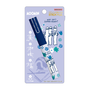 sunstar太阳星姆明联名款便携笔式剪刀裁剪安全保护盖省力设计办公家用学生手工迷你小剪刀剪线头剪子