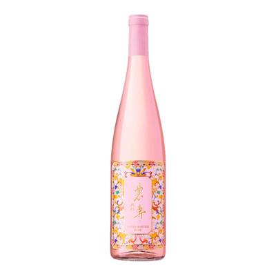 农专葡萄酒香甜桃红宁夏颜值