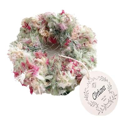 桃子柚秋冬毛线发圈手混线发绳