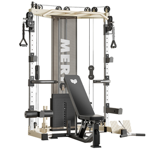 小飞鸟龙门架健身器材家用多功能一体综合训练器高位下拉深蹲卧推