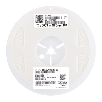 0603贴片电容100pF(101)±5%