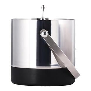 不锈钢双层冰桶冰块桶创意家用防滑红酒冰酒桶酒吧KTV啤酒冰镇桶