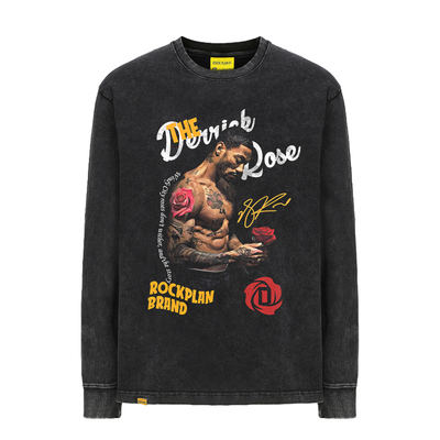 摇滚计划球星罗斯风城玫瑰美式学生潮男T恤篮球运动衣vintage水洗