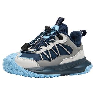 百丽童鞋儿童运动鞋冬季加绒保暖中大童学生二棉鞋户外登山老爹鞋