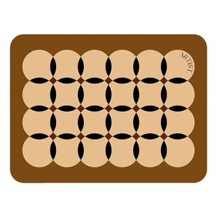 瓦西里中古包豪斯厨房沥水垫台面吸水桌垫杯碗碟筷干燥垫子可定制