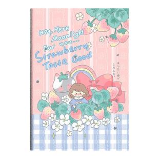 A5笔记本可爱卡通小学生记事本大号记账本创意高颜值软抄缝线本本子学生专用