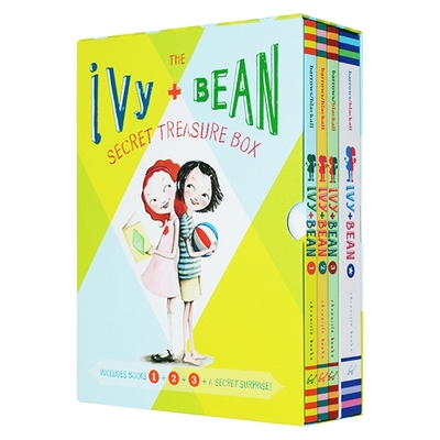 Ivy Bean Treasure Box 英文原版 艾薇和豆豆1-3盒装 附笔记本 女孩英语课外阅读书籍 英文版进口原版儿童英语友谊故事书