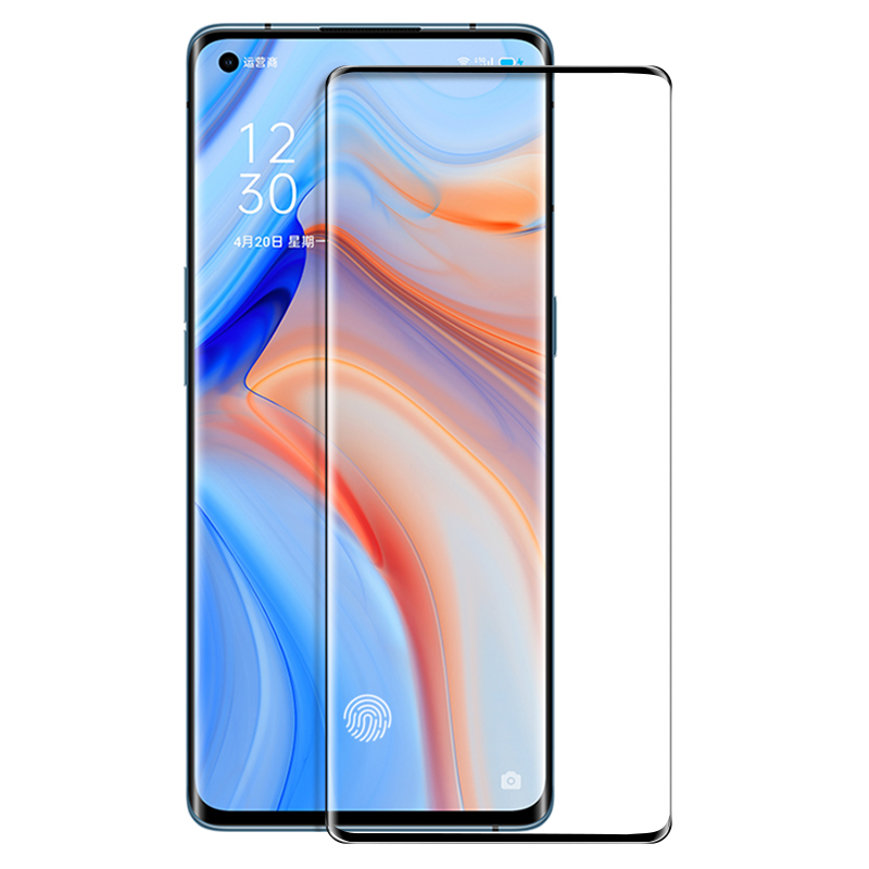 适用opporeno9pro钢化膜reno9手机膜reno9pro十全屏覆盖reno9pro+贴膜oppo全包水凝膜曲面防窥膜抗蓝光por九