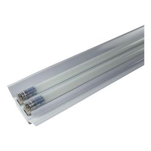 欧普照明led一体化T8双管日光灯管支架1.2米改造荧光灯格栅灯管