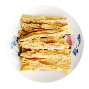 河源农家柴火腐竹手工自制车田客家特产新鲜纯正黄豆干货1斤包邮