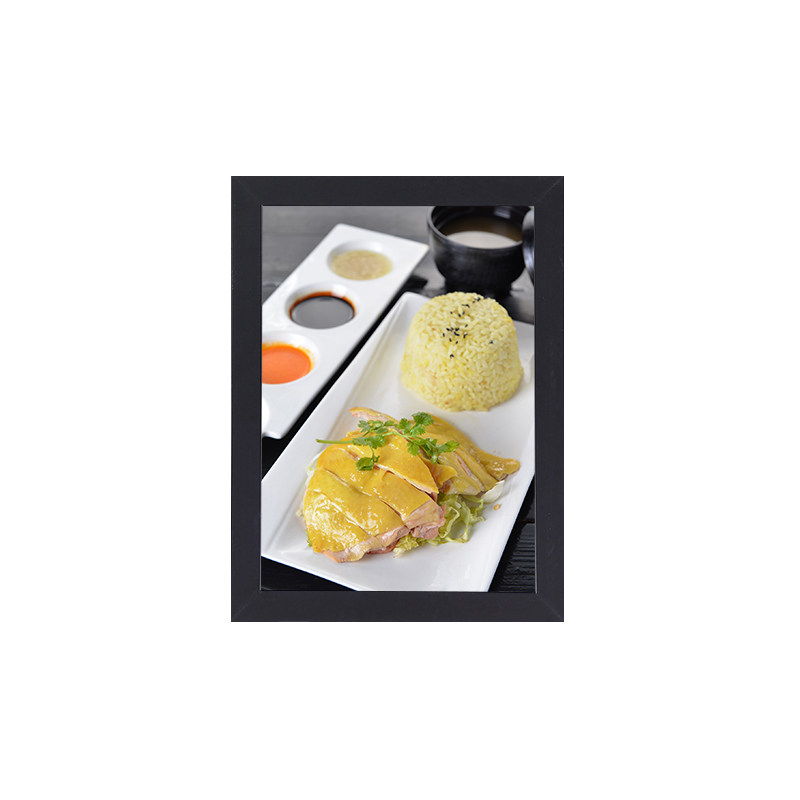 简约现代饭店装饰画照片墙