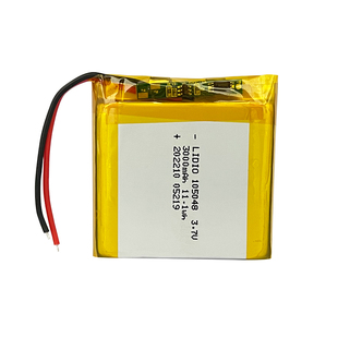 3.7v锂电池可充电105048聚合物三元锂105050带安全保护板3000mAh