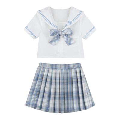 女童连衣裙夏季jk制服儿童裙子女