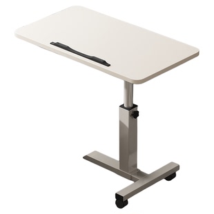 床边桌可折叠升降电脑桌办公桌子长方形学习桌床头写字桌带轮简易出租屋桌子书桌卧室床上家用宿舍懒人桌女生