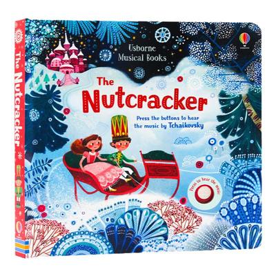 Usborne The Nutcracker Musical Books 胡桃夹子柴可夫斯基古典音乐发声书英文原版绘本儿童英语启蒙绘本图画故事书尤斯伯恩