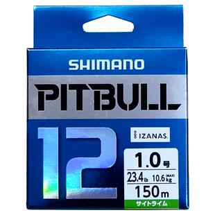 日本禧玛诺SHIMANO进口12编PE布线主线PITBULL海钓湖钓路亚鱼线