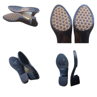 女皮鞋底短靴高跟鞋长靴休闲真皮鞋橡胶大底聚氨酯鞋底更换磨坏底