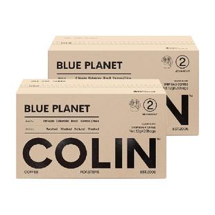 柯林咖啡现磨手冲精品挂耳中度烘培2号美式香浓12g*40包黑咖啡粉