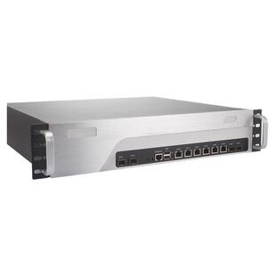 康耐信2U Z87 6电千兆2光万兆2U工控机箱软路由整机支持PANABIT碧海威高恪PFS