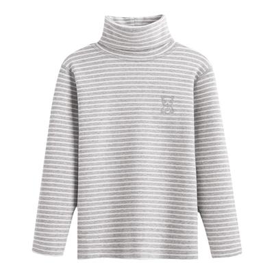 A类儿童高领防风保暖纯棉打底衫