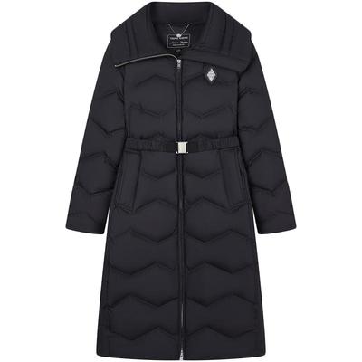 【三防羽绒服】TeenieWeenie小熊女装冬季简约风腰带修身优雅外套