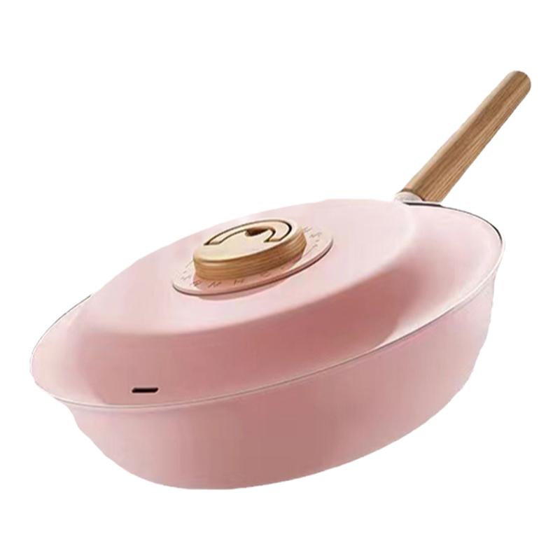 日食记 三禾0涂层微纳不粘炒锅家用煎锅炒菜锅燃气灶电磁炉通用