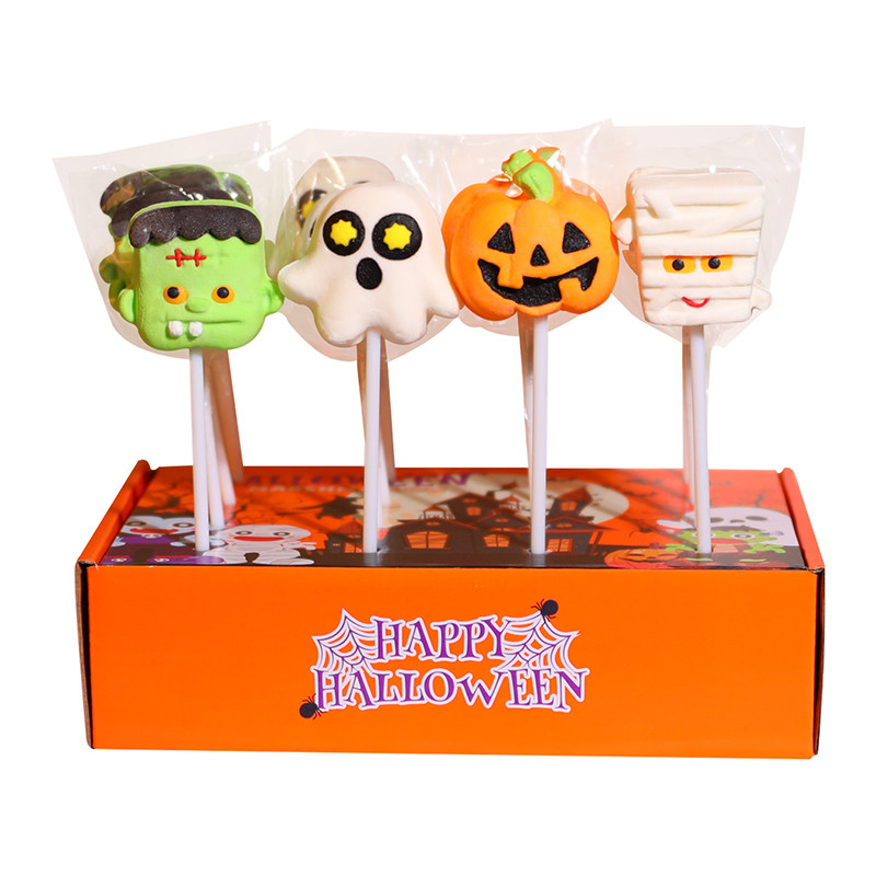 halloween万圣节怪物幽灵棉花糖