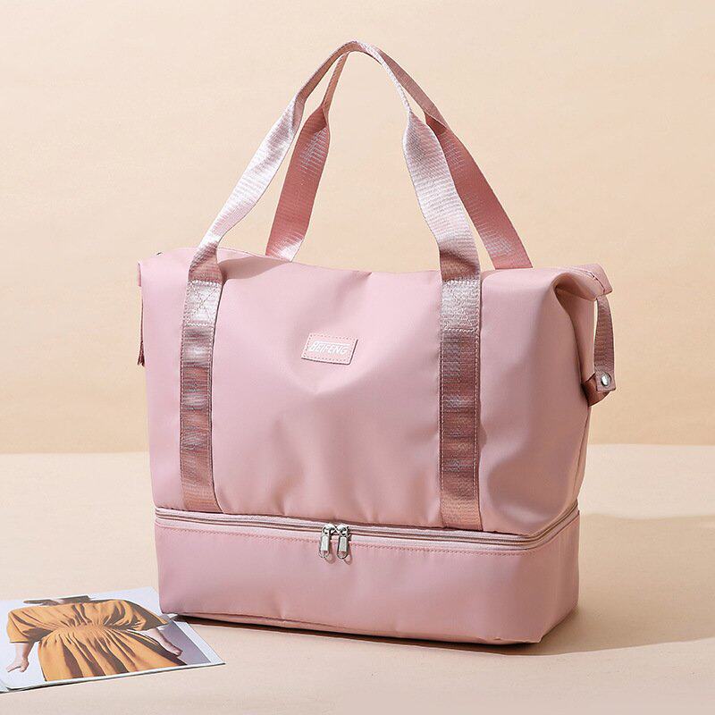 新品 旅行包 干湿分离瑜伽健身包旅游运动手提旅行包多功能旅行袋