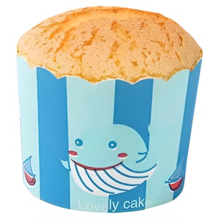 鸿蓝纸杯圣诞多款可选中号小号机制耐高温纸杯马芬杯蛋糕纸杯50只