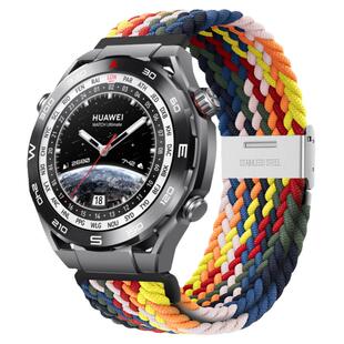适用华为手表ultimate2新款GT4编织回环表带watchbuds尼龙gt3/2Pro腕带watch3Pro new荣耀magic智能4pro运动