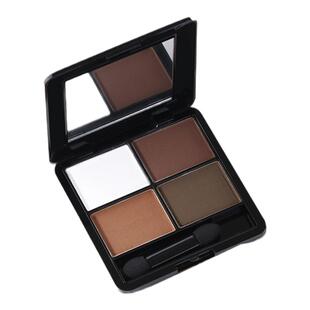 大地色水泥色眼影盘 全哑光黑色裸色灰色冷调系灰调烟熏妆眼影男