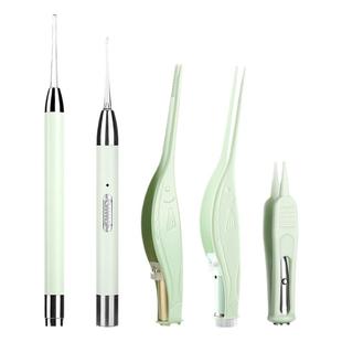 儿童可充电发光挖耳勺掏耳器耳勺耳镊鼻屎夹神采耳工具彩耳神器