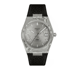 Tissot天梭PRX超级玩家系列80机械机芯大马士革精钢腕表瑞士手表