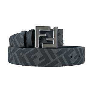 FENDI芬迪男经典 Squared FF 休闲腰带男士2026年新款XY