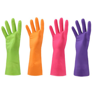 蔓妙专利防切防割无味防油爱丽胶洗碗洗衣家务手套薄款曼妙