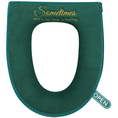 马桶坐垫四季通用防水拉链