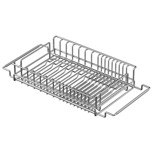 304不锈钢伸缩沥水架厨房水槽洗菜篮碗碟置物架台面收纳架
