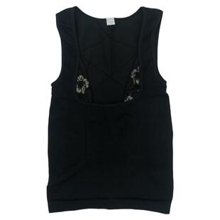 婷美内衣秋冬保暖薄款托胸聚拢收腹束腰紧身纤秀美体背心塑身上衣