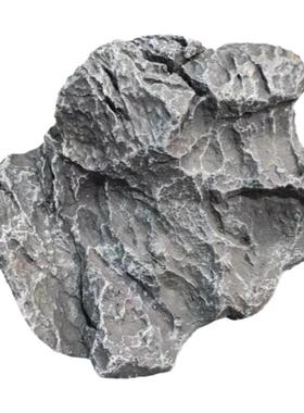 玻璃钢仿真石头玄关园林场景布置