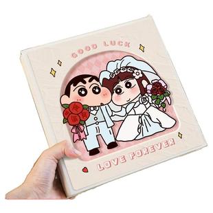 覆膜小相册情侣恋爱纪念册5寸67照片打印拍立得diy自制结婚影集册