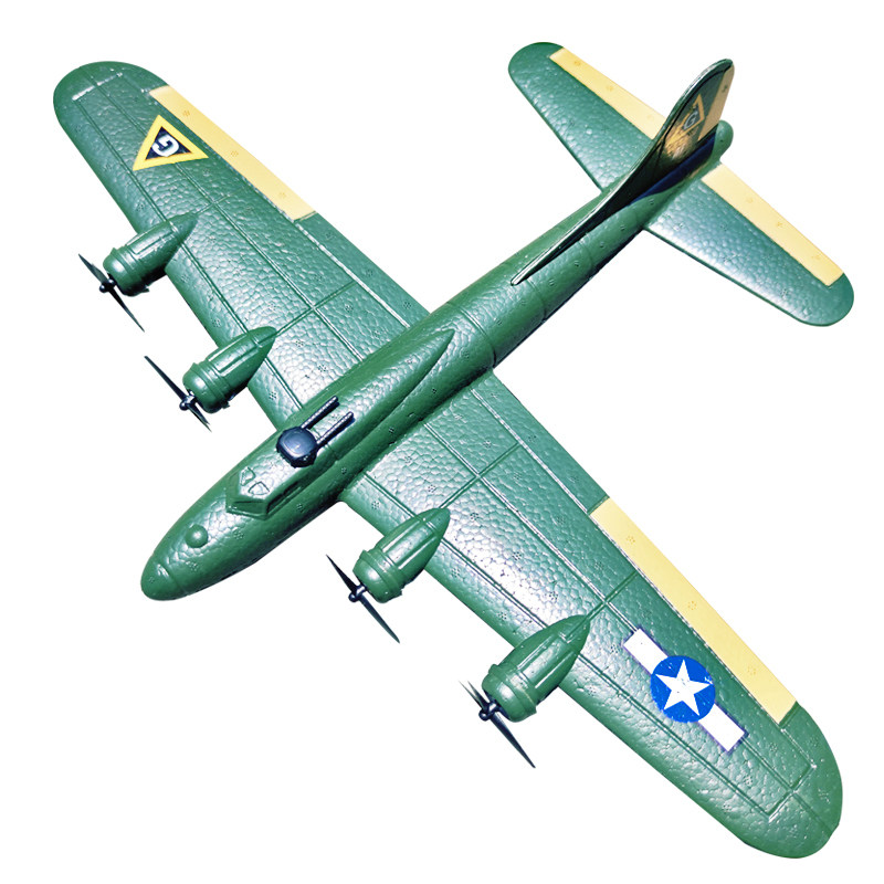 b17大型遥控二战飞机儿童玩具航模滑翔机固定翼战斗机充电轰炸机