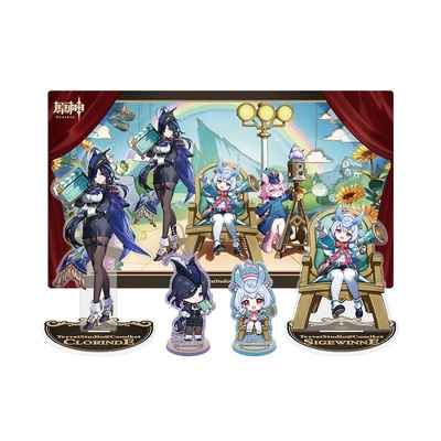 原神官方提瓦特映影趣拍系列周边