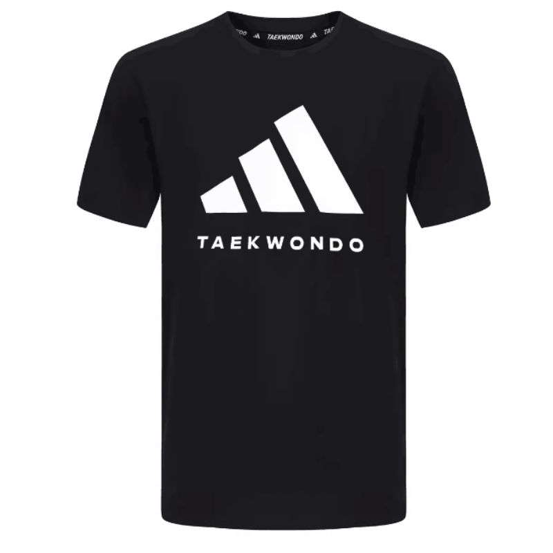 adidas阿迪达斯新款黑白色夏男女休闲运动t恤短袖adiCLTS24TK-BW