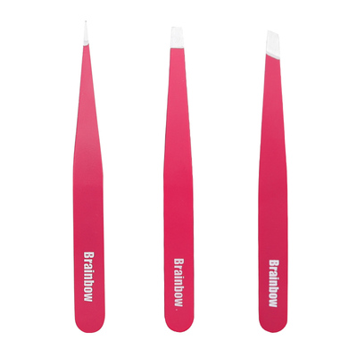 拔胡子眉毛修眉高精密不锈钢镊子