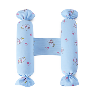 糖果枕婴儿侧睡枕头0到6个月新生宝宝荞麦靠枕睡觉安抚靠背夹抱枕