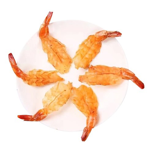 开背凤尾蝴蝶烤虾干 即食虾干 耐嚼磨牙零食 甜味口味和微辣口味