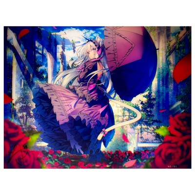 Abyssgaming琉璃钢化玻璃鼠标垫女生桌垫办公电竞游戏FPS专用超大