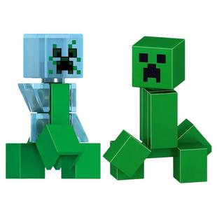 兼容某高积木我的世界人仔全套史蒂夫苦力怕男益智拼装搭儿童礼物