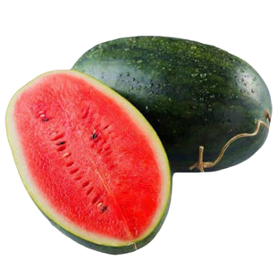 广西黑美人西瓜新鲜8斤现摘脆甜多汁当季水果黑籽黑皮麒麟大西瓜