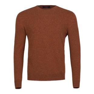 GOBI戈壁秋冬基础款圆领高级羊绒衫男士纯色山羊绒针织衫毛衣MK01